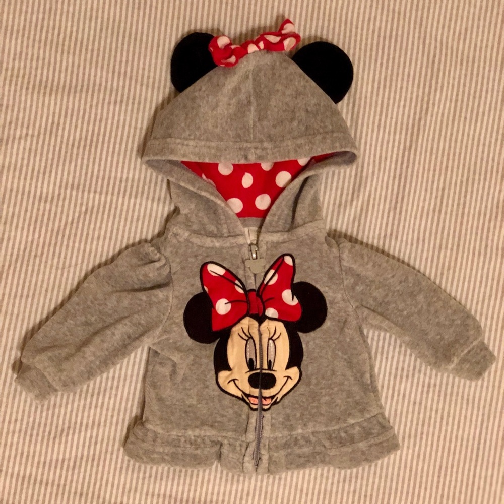 Disney Baby Minnie Mouse Jacket w/ Ears
